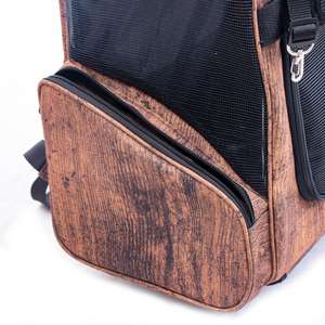 Mochila de Viaje para Mascotas con Ruedas, Plegable, Antiarañazos, de Malla Transpirable, Aprobada por Aerolíneas, Suministro de Fábrica - Product Image 6