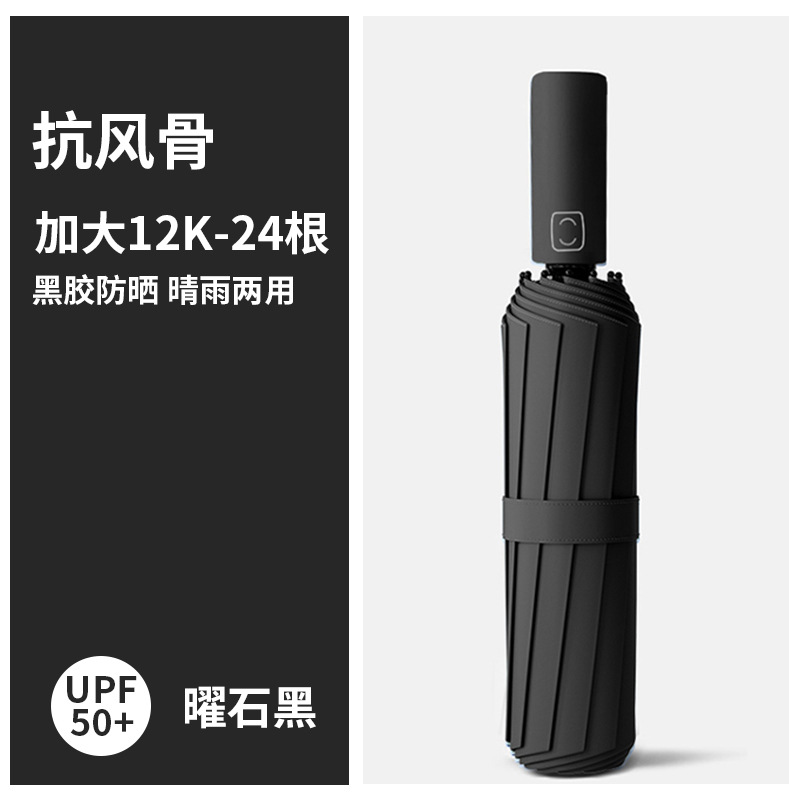 Entièrement automatique 12k double-obsidienne noir