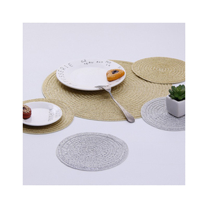 日本手工厨房配件隔热垫桌板垫杯垫厚编织布餐垫 - Product Image 6