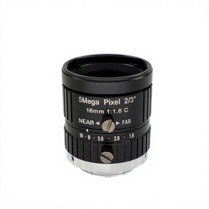 Objectif industriel 16 mm, 5 MP, objectif de vision industrielle pour la surveillance intelligente du trafic/route, 2/3 ", monture C, faible distorsion M992 - Product Image 5
