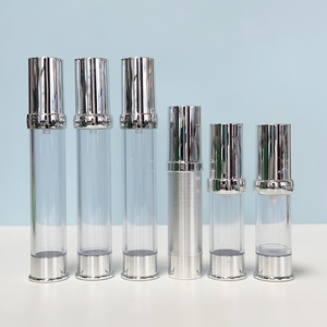Wholesale 25ml 45ml Custom Serum Lotion <b>Bottle</b> Round Rotary Twist Pp Airless <b>Bottle</b> With <b>Pump</b> - Product Image 6