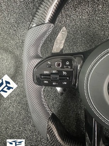 Volante AMG in Carbonio Personalizzato di Alta Qualità per <span class=keywords><strong>Mercedes</strong></span> <span class=keywords><strong>Serie</strong></span> A, <span class=keywords><strong>B</strong></span>, C, E, S, G, V, CLS, GLC, GLE, GLS, GLA, GLK, SLC - Product Image 3