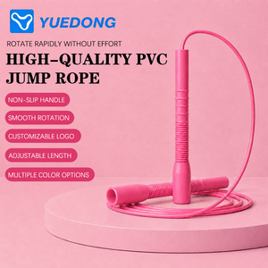 <span class=keywords><strong>Cuerda</strong></span> para Saltar YUEDONG Aprobada por CPC, Segura, <span class=keywords><strong>de</strong></span> 20 cm, Antienredos, Ajustable, <span class=keywords><strong>de</strong></span> PVC <span class=keywords><strong>de</strong></span> 3 mm, para Pruebas <span class=keywords><strong>de</strong></span> Educación Física <span class=keywords><strong>de</strong></span> Estudiantes, Fitness, Venta al por Mayor, OEM, ODM - Product Image 1