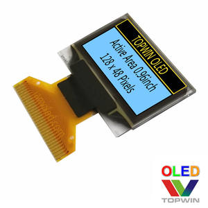 Konektor Layar Oled Putih 0.96 Inci Berkualitas Tinggi VG-2864KSWYG05 Topwin Furnitur Pintar Peraga Oled - Product Image 3