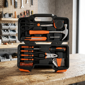 Kit di Attrezzi Manuali da 40 Pezzi, Cacciaviti e Chiavi in Acciaio per Riparazioni, Personalizzabile con Supporto OEM, Confezionato in Valigetta Rigida - Product Image 3