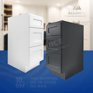 Mueble de Baño de Madera VSD1221-VSD2121 con 3 Cajones |   Para Proyectos Residenciales Locales en Estados Unidos |   Mueble de Baño con 3 Cajones - Product Image 2