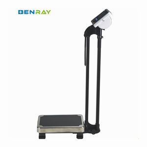 Ziekenhuis Medisch Huishouden Weegschaal Weegschaal Gewicht Principe 180Kg Gezondheid Menselijk Gebruik Volwassen Mechanische Gewicht Lengteschaal - Product Image 2