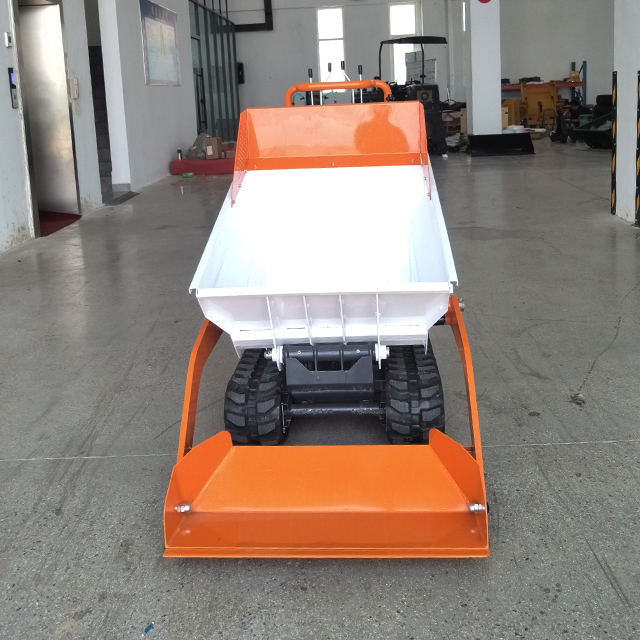 Mini Track Dumper 500kg 1000kg Rubber Tracks Mini Dump Truck Electric Crawler Mini Dumper for Sale