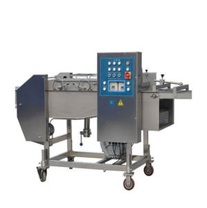 Máquina empacadora automática de carne y pescado de fábrica, máquina empanadora de Tempura, componentes de motor central - Product Image 1