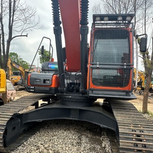 Excavatrice sur chenilles d'occasion Doosan DX225 de 22,5 tonnes, d'origine coréenne, à faible nombre d'heures de fonctionnement, équipement de construction hydraulique - Product Image 4
