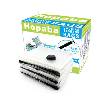 Sacs de rangement sous vide avec pompe à main, accessoires de qualité supérieure, populaires dans le monde, pour les vêtements - Product Image 5