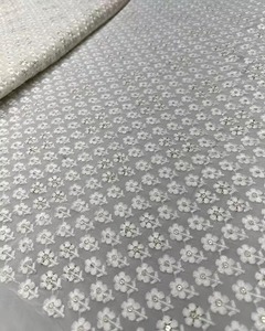 High On Demand Fashion Embroidery Fabric with Elegant Printed Design for Women's Apparel and Boutique Use for Sale - Product Image 1