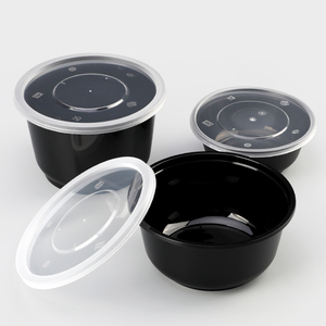 SZ Y700 Ciotola per Zuppa in Plastica Trasparente Monouso di Alta Qualità per Alimenti, Contenitore Rotondo da <span class=keywords><strong>Asporto</strong></span> con Coperchio a Cupola - Product Image 1