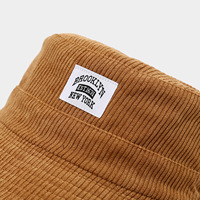Sombrero de Pana Retro para Otoño e Invierno, Sombrero de Cubo Cálido y Grueso para el Sol