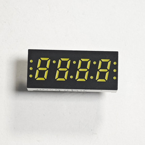 0.3 인치 <span class=keywords><strong>4</strong></span> 자리 7 세그먼트 <span class=keywords><strong>LED</strong></span> 디스플레이 백색등 산업용 정밀 카운터 전압계 공장 자동화 패널 - Product Image 1