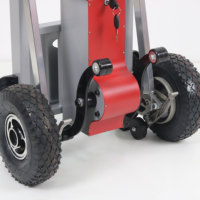 Chariot pliable EmssRobot Hopper pour cylindre de gaz, chariot à roulettes pour monter les escaliers, pompe hydraulique, chariot élévateur, outil de déménagement de meubles, chariot de courses