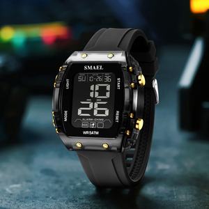 Reloj Cuadrado Smael 8108, Reloj Digital para Estudiantes, Correa Cómoda, Reloj Digital Deportivo para Mujer - Product Image 3