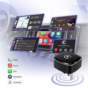 Mini activateur CarPlay filaire vers sans fil pour Apple CarPlay et Android Auto, adaptateur universel Plug & Play pour la connexion multimédia de la voiture - Product Image 5