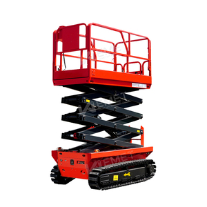 Plataforma Elevadora de Tijera Autopropulsada de Alta Gama de 14m, 12m, 15m y 18m, con Motor Diésel, para Trabajos Fuera de Carretera y Construcción - Product Image 1