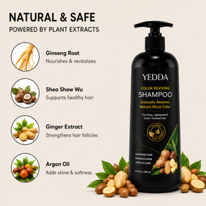 <span class=keywords><strong>Lotion</strong></span> colorante capillaire noire 5-en-1 biologique à base de plantes, formule naturelle 500ml, pour marque privée, idéale pour couvrir les <span class=keywords><strong>cheveux</strong></span> blancs - Product Image 4