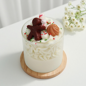 Handmade Soy Wax Scented <b>Candles</b> no flame <b>birthday</b> <b>cake</b> <b>candles</b> Aromatherapy Ice Cream Fragrance <b>candle</b> - Product Image 6