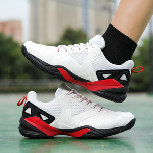 Nuevas Zapatillas de Bádminton y Pickleball para Hombre con Cómoda Amortiguación y Suela de Goma, Placa de Carbono Real, Transpirables para Entrenamiento de Verano <span class=keywords><strong>Tenis</strong></span> - Product Image 5