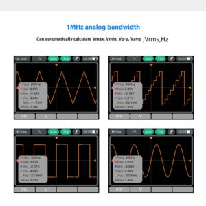 HDS120/160 Handgehaltenes Digitales Oszilloskop-Multimeter 4,5-stellig True RMS 1MHz Bandbreite CATIII 1000V Anti-Burn - Product Image 3