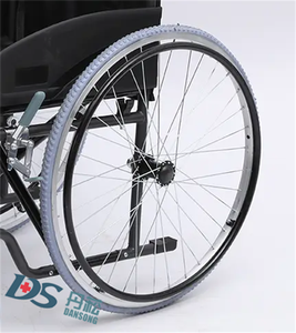 كرسي متحرك بعجلات خلفية أساسية 24 بوصة حاصلا على شهادة CE ISO مع handrim - Product Image 3