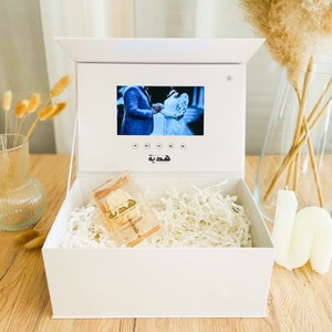 Boîte cadeau vidéo LCD fabriquée en Chine boîte vidéo marchand boîte cadeau vidéo Rose - Product Image 4