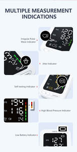 CONTEC 08E Esfigmomanómetro Monitor de presión arterial portátil tensiómetro presión arterial - Product Image 5