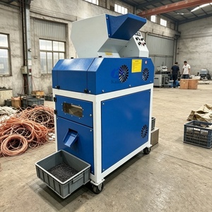 Granulateur à cuivre de type sec avec entraînement par engrenages à faible vibration pour le recyclage des câbles usagés - Product Image 4