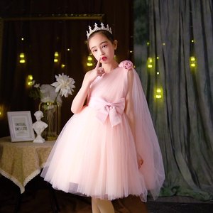 Robe de princesse pour enfants, dernier design, <span class=keywords><strong>belle</strong></span> robe de bébé moderne pour fille, robe de mariage, fête d'anniversaire - Product Image 6