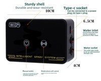 Humidificateur intelligent WiFi pour reptiles, système de brumisation programmable à distance via application pour terrariums de lézards, grenouilles et amphibiens