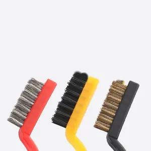 Mini Metal Remove Rust Brushes Brass Cleaning brushes Kitchen Cleaning Tool Gas Stove Handheld