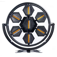 Lampe LED rétro en aluminium 7x60W DMX512, gradation linéaire 0% -100%, température de couleur pour événements, théâtre, DJ, mariage