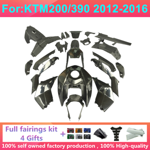 NOUVEAU Kit de carénage complet en ABS moulé par injection pour moto, compatible avec <span class=keywords><strong>KTM</strong></span> <span class=keywords><strong>DUKE</strong></span> <span class=keywords><strong>125</strong></span> 200 390 Années 2011 <span class=keywords><strong>2012</strong></span> 2013 2014 15 16 - Product Image 2