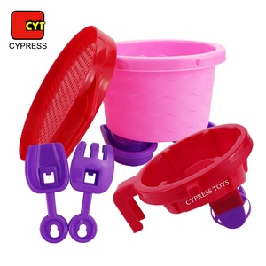 Custom Giocattolo Set <span class=keywords><strong>Spiaggia</strong></span> di <span class=keywords><strong>Sabbia</strong></span> Secchio <span class=keywords><strong>Spiaggia</strong></span> <span class=keywords><strong>con</strong></span> Stampi Secchio e di Plastica Piscina di Palline Giocattolo Secchio Barca, Pale, rastrelli, Stampi per I Bambini - Product Image 5