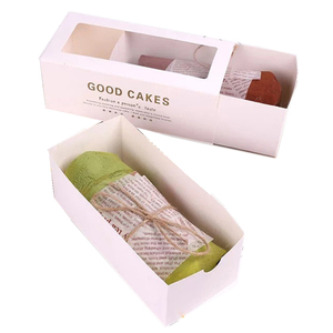 Baking boxes towel roll cake box Cake roll Swiss roll pastry box Long pack drawer carton