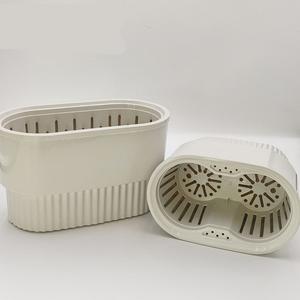 <span class=keywords><strong>Maceta</strong></span> Nórdica Blanca Ecológica de Plástico PP con Doble Orificio y <span class=keywords><strong>Autorriego</strong></span>, Diseño Simple de Doble Capa Engrosada para Orquídeas de Jardín - Product Image 6