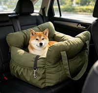 Siège de sécurité pour voiture pour petits chiens et chats, canapé d'extérieur, lit pour chien chaud et confortable, tapis compact pour véhicule