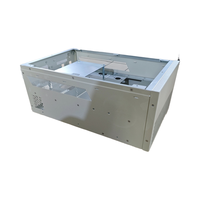 Pièces de plaque assemblées, pliées, soudées et découpées au laser en acier inoxydable brossé LeapX S304 pour accessoires de barrière de porte rotative RSYS