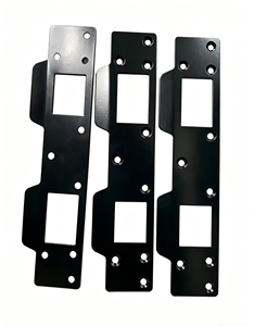 Placa <span class=keywords><strong>de</strong></span> Acero Inoxidable Personalizada <span class=keywords><strong>para</strong></span> Cerradura <span class=keywords><strong>de</strong></span> Puerta, Placa <span class=keywords><strong>de</strong></span> Pestillo Antirrobo <span class=keywords><strong>para</strong></span> <span class=keywords><strong>Puertas</strong></span> <span class=keywords><strong>de</strong></span> Madera/Metal - Product Image 2