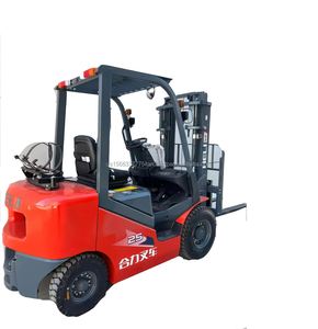 Nueva Carretilla Elevadora Heli 25 de 2.5 Toneladas, GLP, Tracción 4x4, Altura de Elevación de 3m, Mástil de Dos Etapas, Operación Sentado, Marca China - Product Image 1