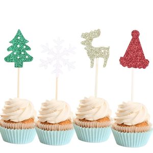 Pics d'arbre de Noël pour la décoration de gâteaux Ensemble de cure-dents de <span class=keywords><strong>sapin</strong></span> miniatures pour Cupcakes Plateaux de fruits Plateaux de fromages - Product Image 1