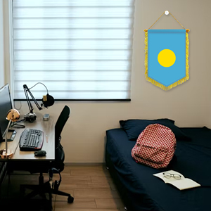 Mini 20x30cm Pennant Car Flags Palau Wall Decor Display Accessories <b>Small</b> <b>Ornaments</b> for Hanging - Product Image 2