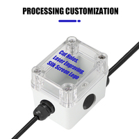 SZOMK OEM personnalisé Ip67 petit boîtier électrique ABS PC jonction électrique boîte en plastique extérieure boîtiers électroniques boîte étanche