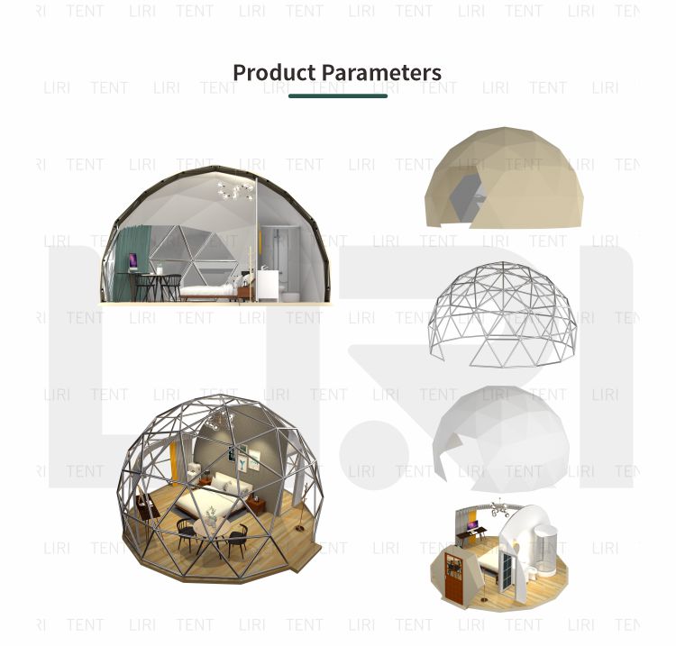 Clear Cover Round Dome Glamping Yoga Gym Tent for Sale Florida