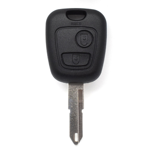 2 nút trống từ xa thay thế hoàn chỉnh ne72 lưỡi xe phím Fob 433Mhz pcf7961 chip Xe chìa khóa cho p-eugeot <span class=keywords><strong>206</strong></span> - Product Image 1