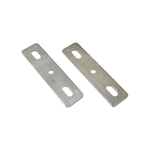 Pièce de connexion en acier au carbone zingué à trois trous, longue bande pour quincaillerie de meubles de cabinet - Product Image 4