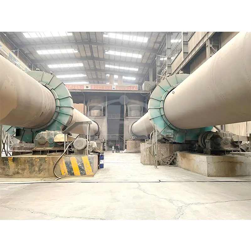 Low Price 1500tpd Cement Production Line Horizontal Calcining Rotary Kiln Supplier